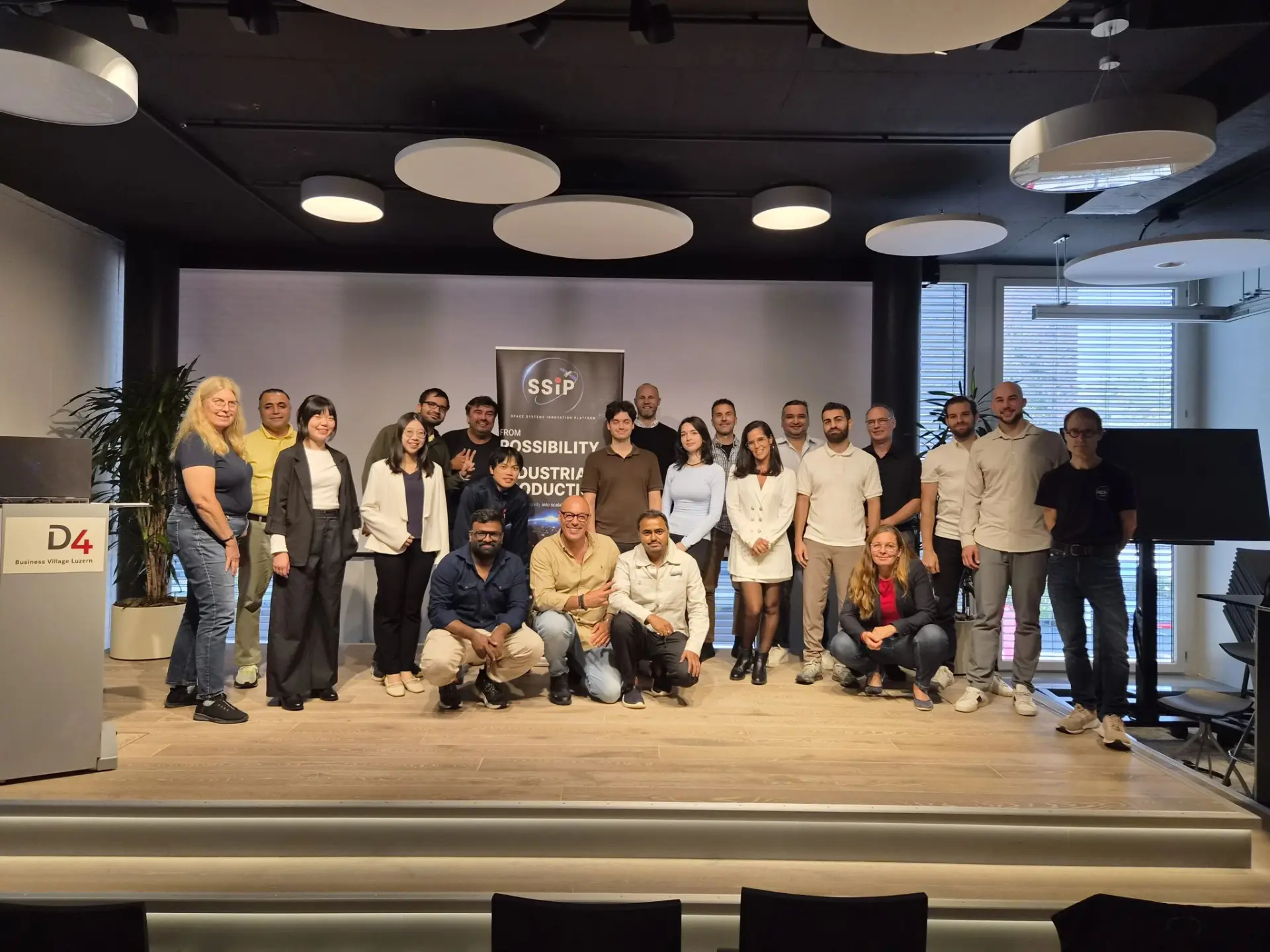Participants, mentors and organisers gathered at Technopark Luzern for Swiss Hackathon 2026.